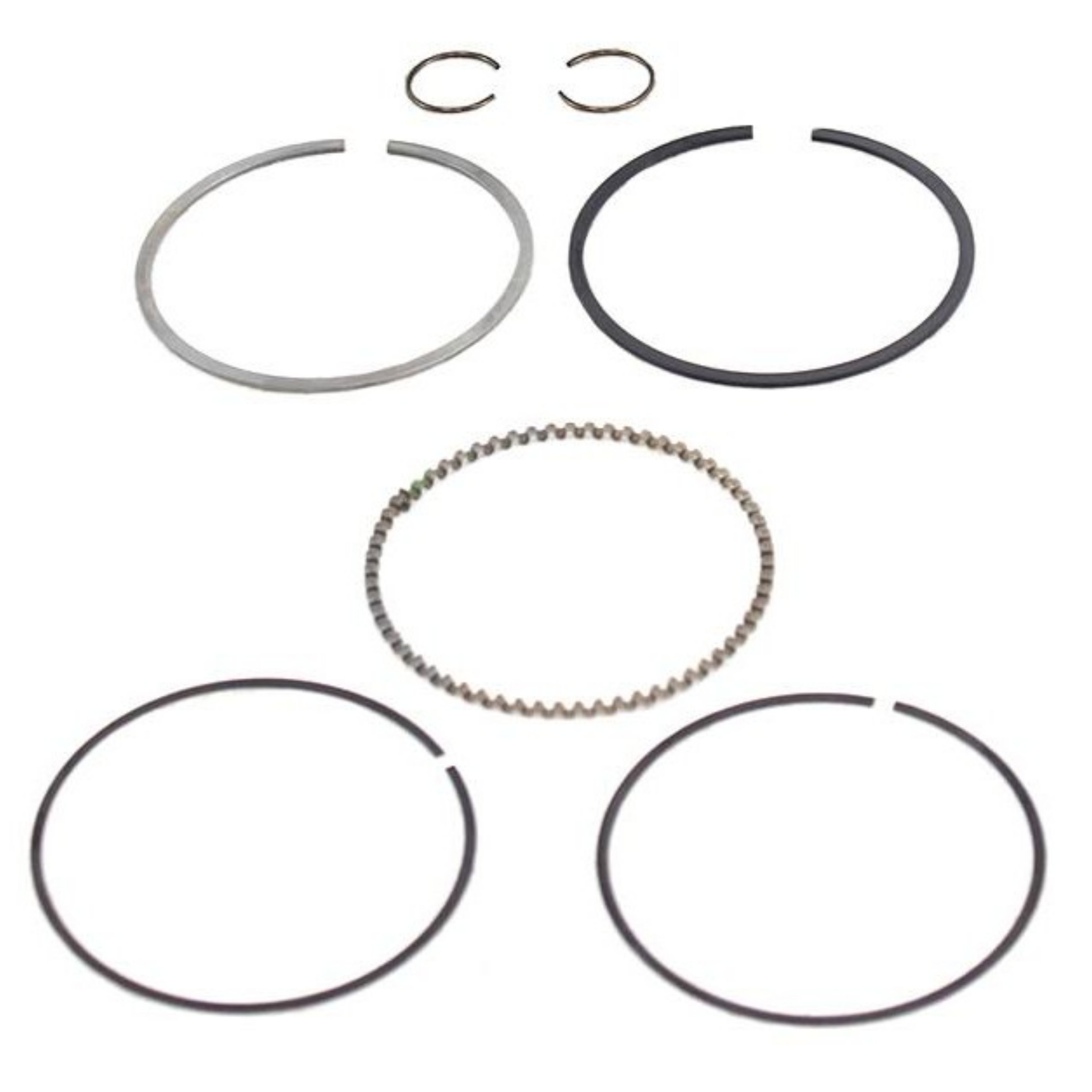 Pistão com Anéis 0,50 para Honda CBX 150 Aero e NX 150 - Mahle Metal Leve - P&A9024 0,50