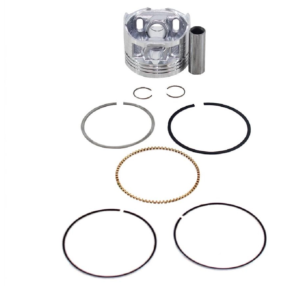 Pistão com Anéis 0,50 para Honda Biz 125 - Mahle Metal Leve - P&A9294 0,50