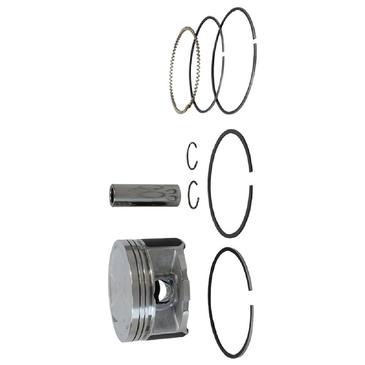 Pistão com Anéis 0,50 para Honda CB 300 e XRE 300 - Mahle Metal Leve - P&A9756 0,50
