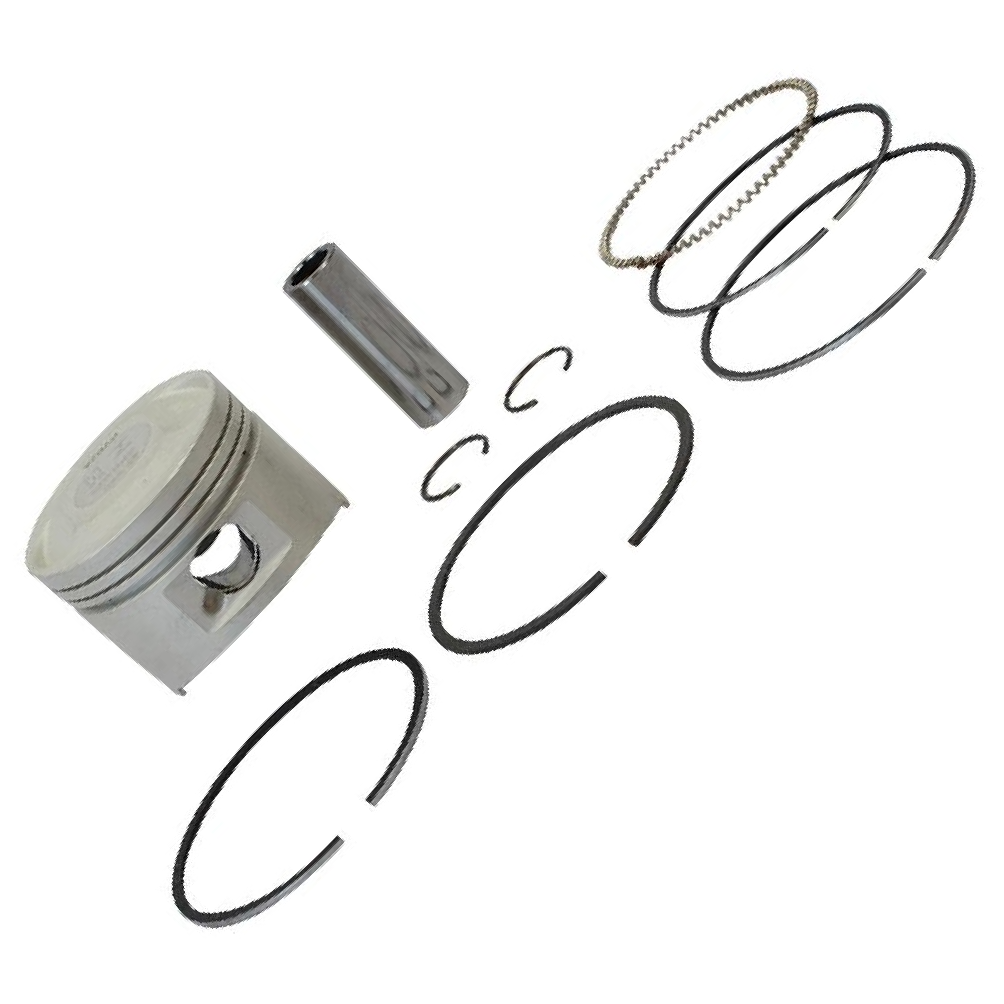 Pistão com Anéis 0,50 para Honda Lead 110 - Mahle Metal Leve - P&A9824 0,50