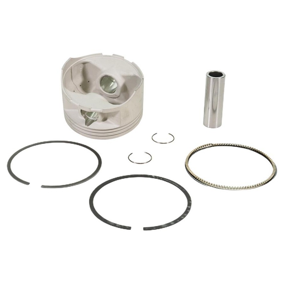 Pistão com Anéis 0,50 para Honda NX 400i FALCON e NX4 FALCON 400 - Mahle Metal Leve - P&A9841 0,50