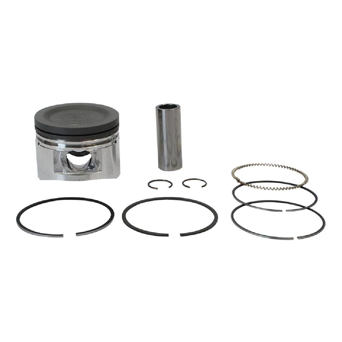 Pistão com Anéis 0,50 para Yamaha NEO AT 115 - Mahle Metal Leve - P&A9856 0,50