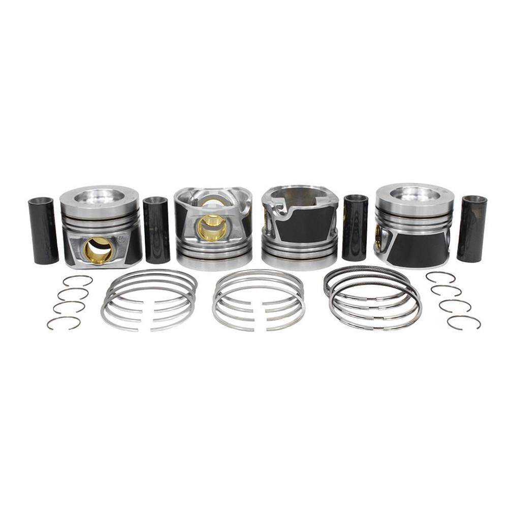 Jogo com 4 Pistões com Anéis 0,50 para Volkswagen Amarok - Mahle Metal Leve - P&A9736 0,50