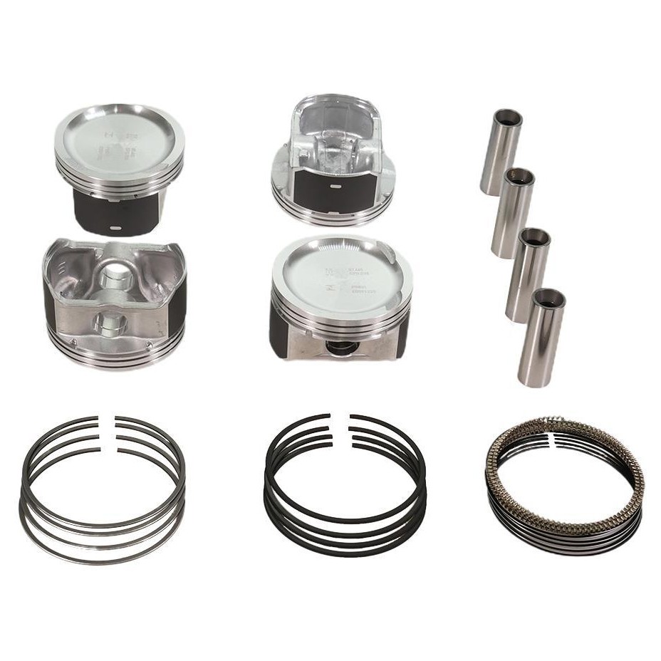 Jogo com 4 Pistões com Anéis 0,50 para Ford Fusion e Ranger - Mahle Metal Leve - P&A9831 0,50