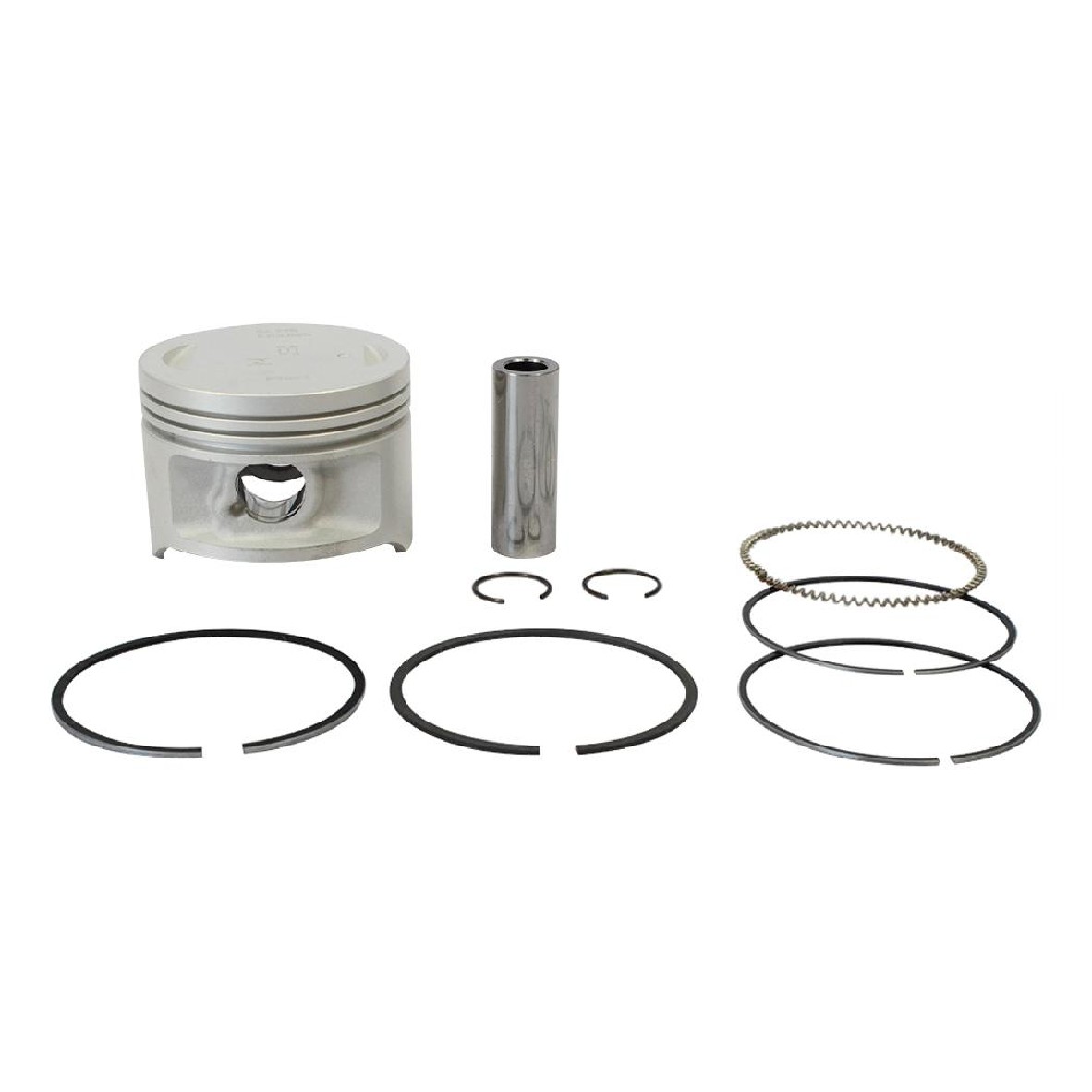 Pistão com Anéis 0,75 para Suzuki Intruder 125 e YES 125 - Mahle Metal Leve - P&A9823 0,75