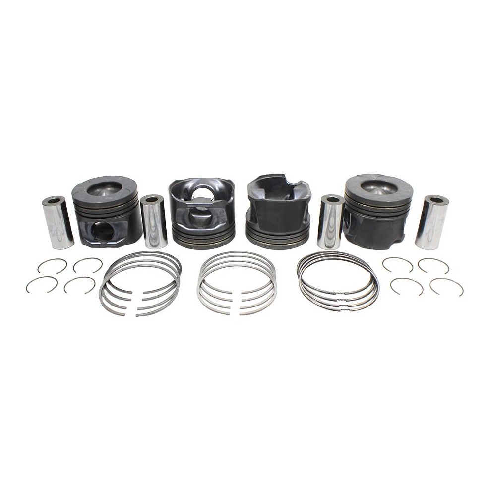 Jogo com 4 Pistões com Anéis 1,00 para Toyota Hilux e Hilux SW4 - Mahle Metal Leve - P&A9709 1,00