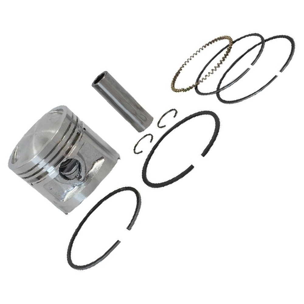 Pistão com Anéis 1,00 para Honda CG 125 - Mahle Metal Leve - P&A1366 1,00