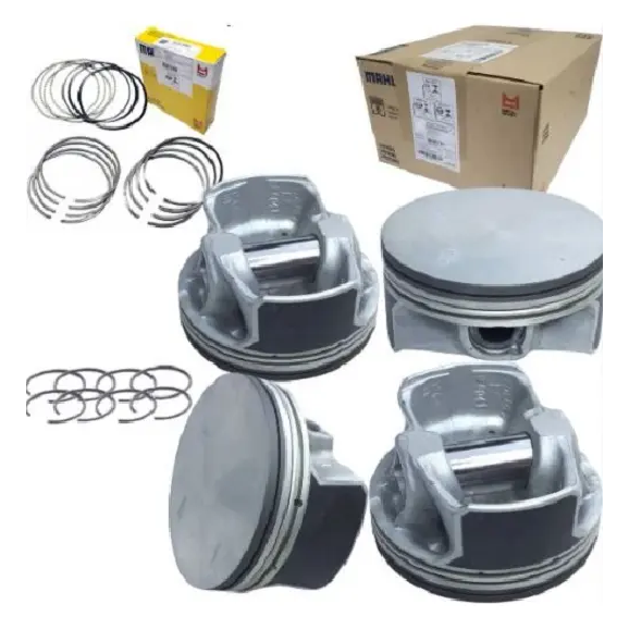 Jogo com 4 Pistões com Anéis STD para Chevrolet Spin - Mahle Metal Leve - P&A9801 STD