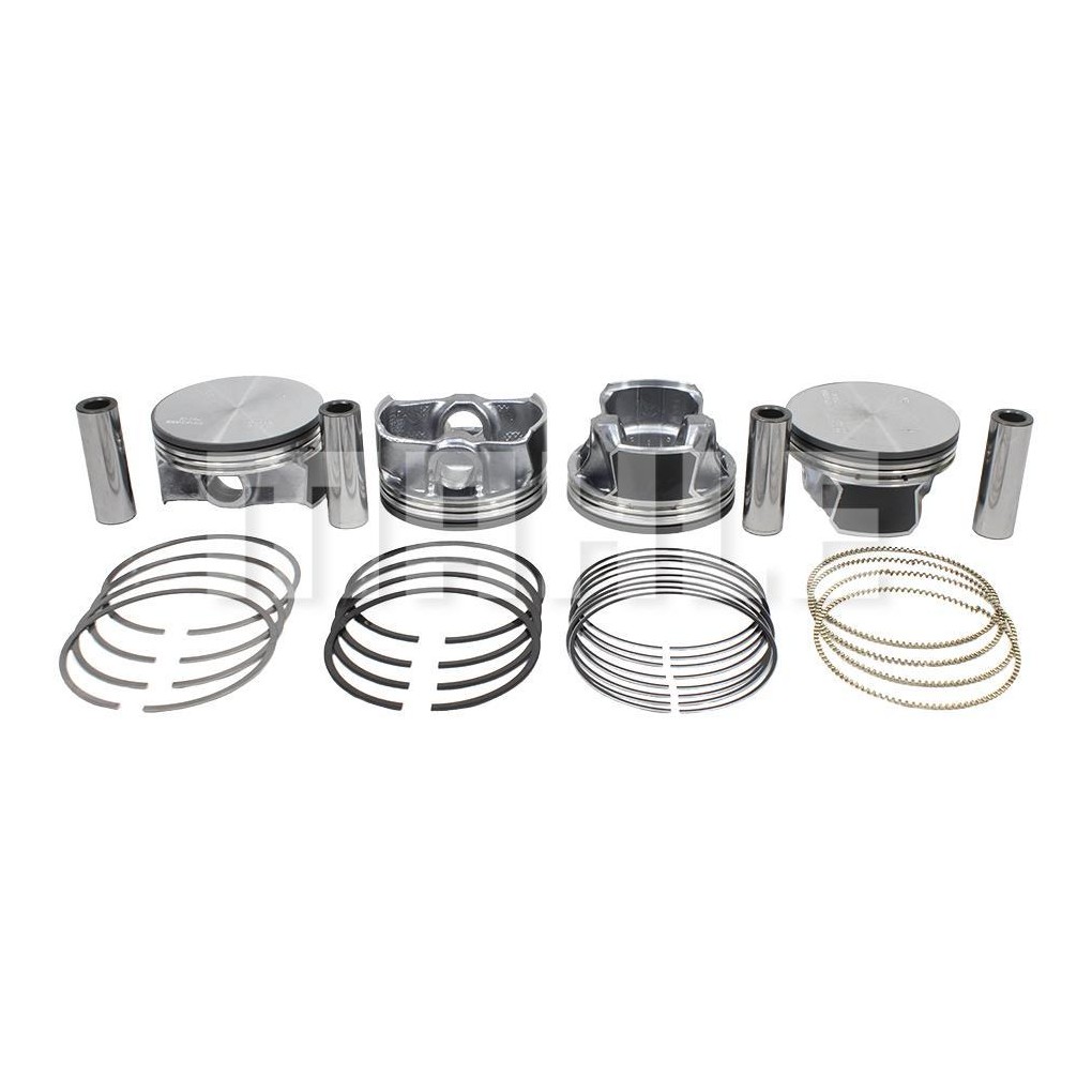 Jogo com 4 Pistões com Anéis STD para Chevrolet Onix e Prisma - Mahle Metal Leve - P&A9715 STD
