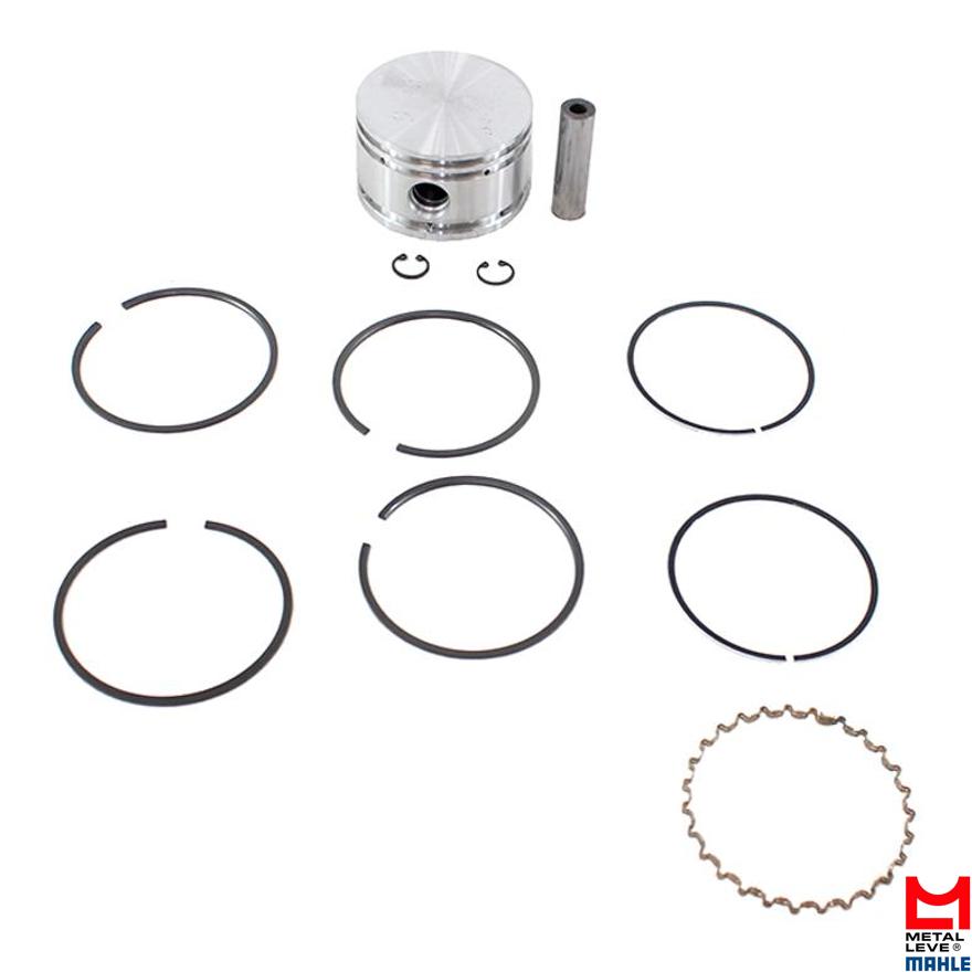 Pistão com Anéis STD para Volkswagen 6-90 - Mahle Metal Leve - P&A9018 STD