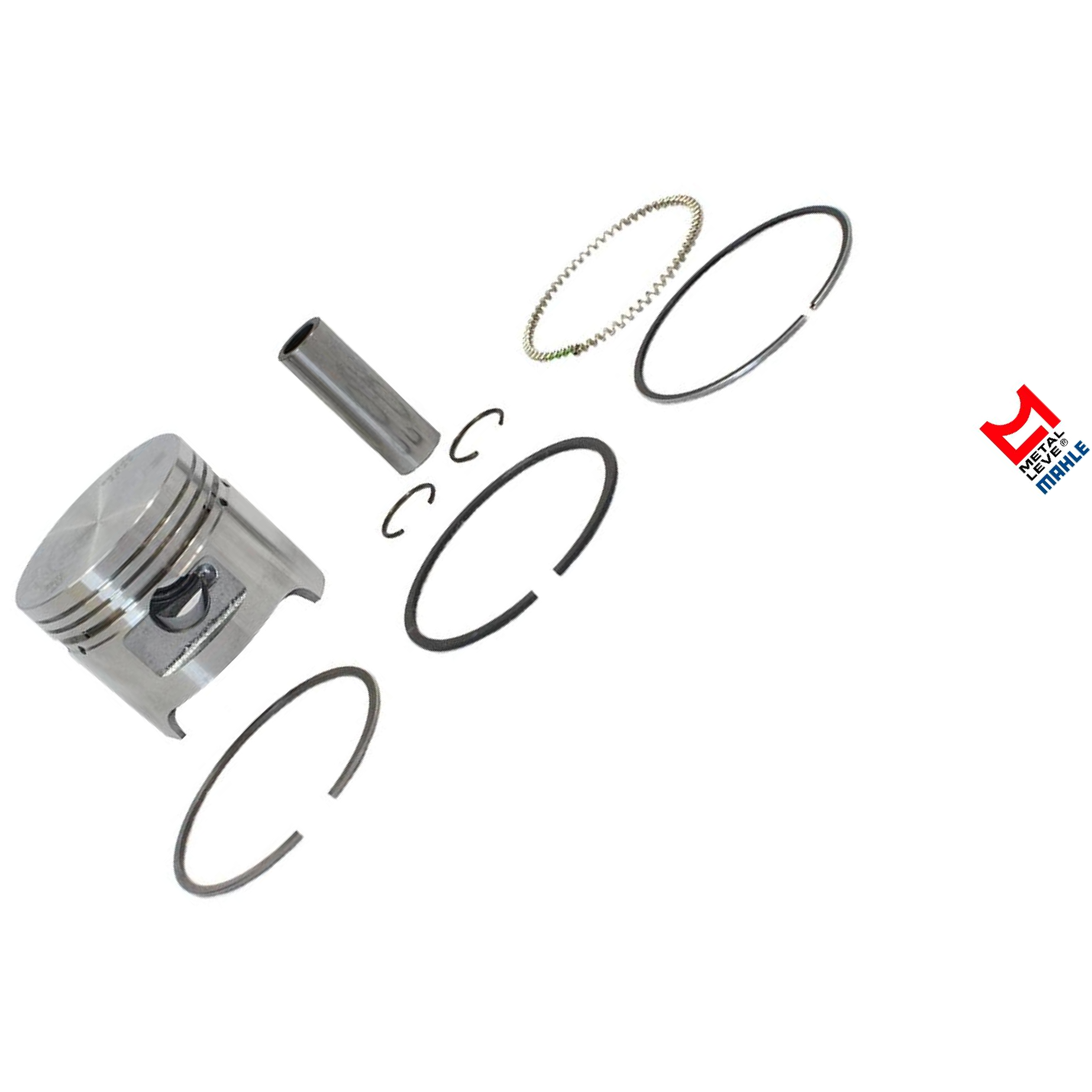 Pistão Com Anéis Std - Mahle Metal Leve - P&A9080 STD