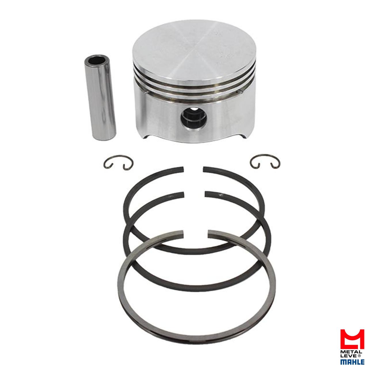 Pistão Com Anéis Std - Mahle Metal Leve - P&A9082 STD