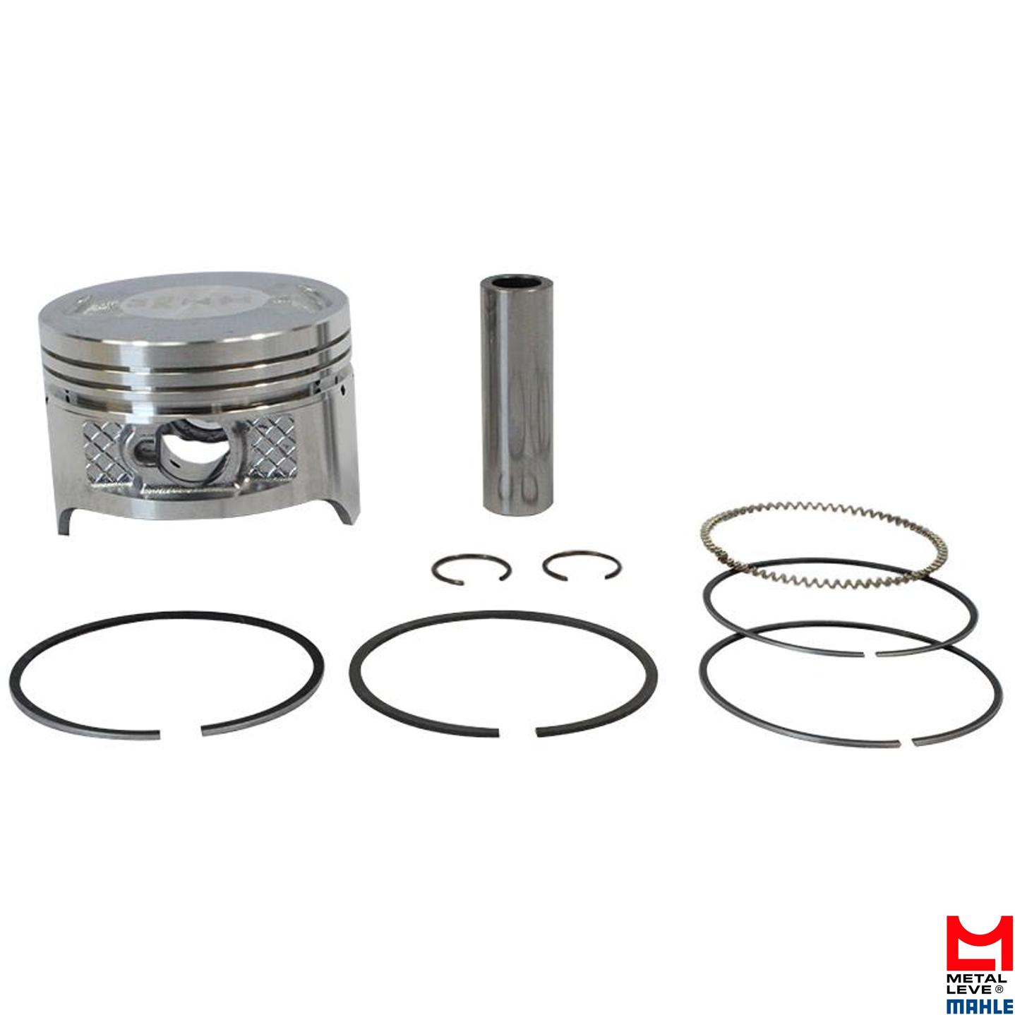 Pistão Com Anéis Std - Mahle Metal Leve - P&A9200 STD