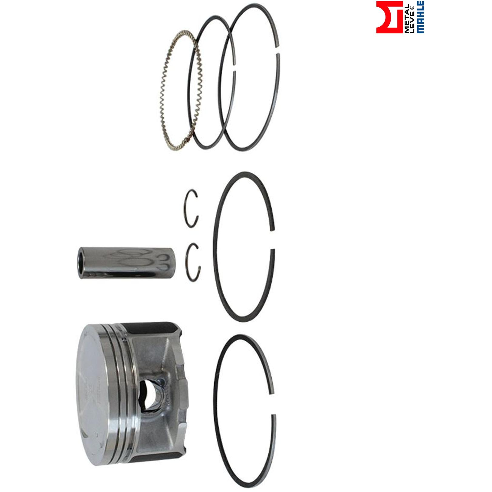 Pistão com Anéis STD para Honda CB 300 e XRE 300 - Mahle Metal Leve - P&A9756 STD