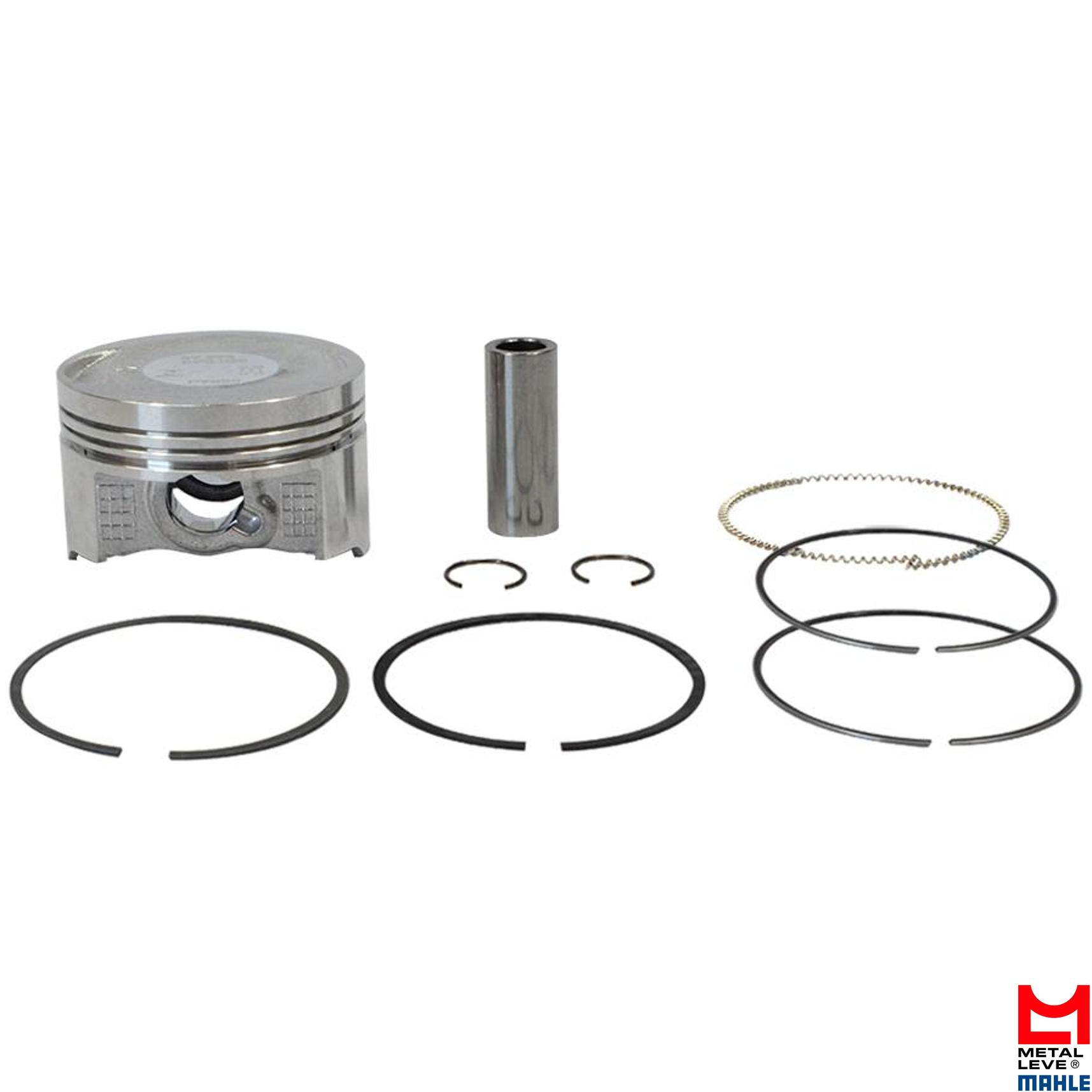 Pistão com Anéis STD para Honda PCX 150 - Mahle Metal Leve - P&A9858 STD
