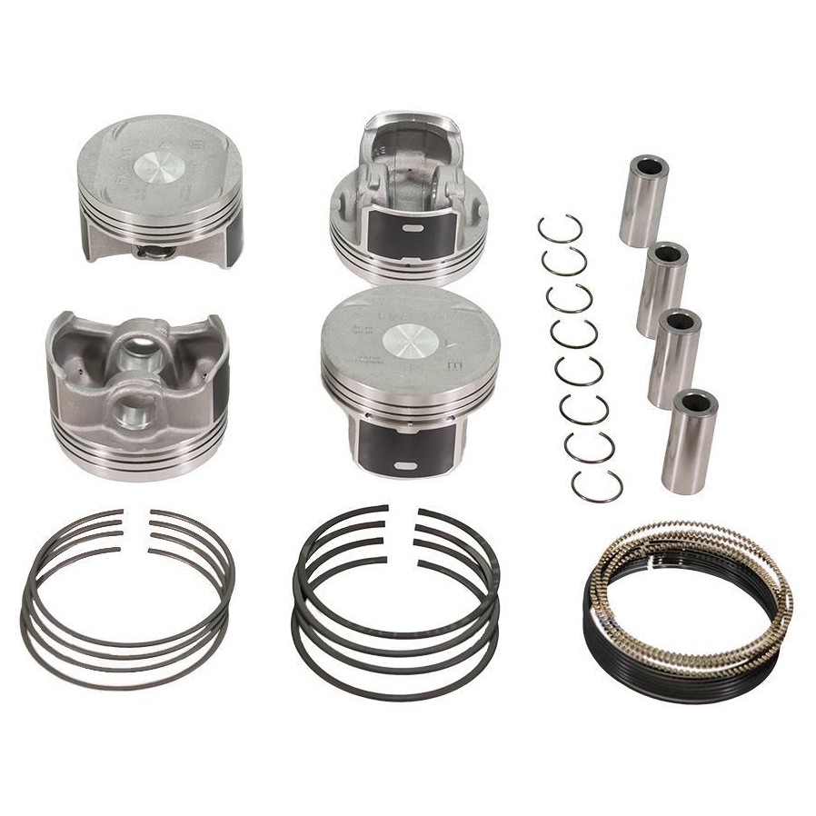 Jogo com 4 Pistões com Anéis STD para Honda CR-V - Mahle Metal Leve - P&A9790 STD
