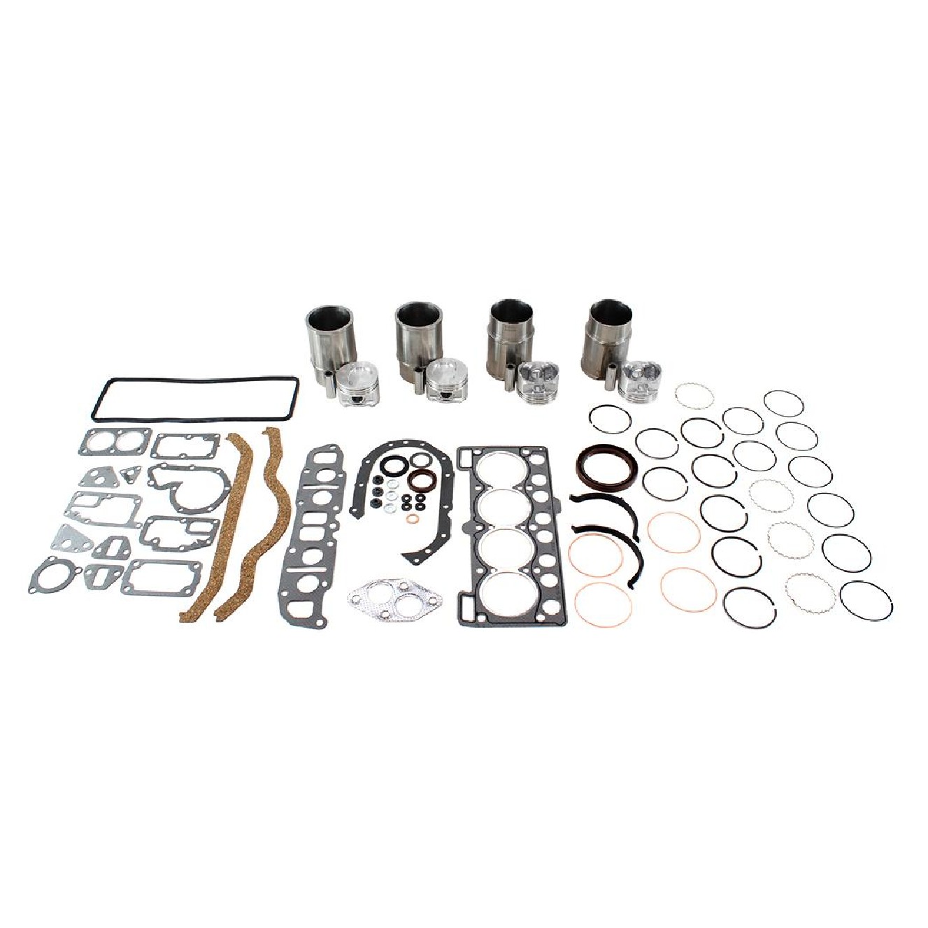 4 Super Kit para Motor STD - Mahle Metal Leve - SUK1875 STD
