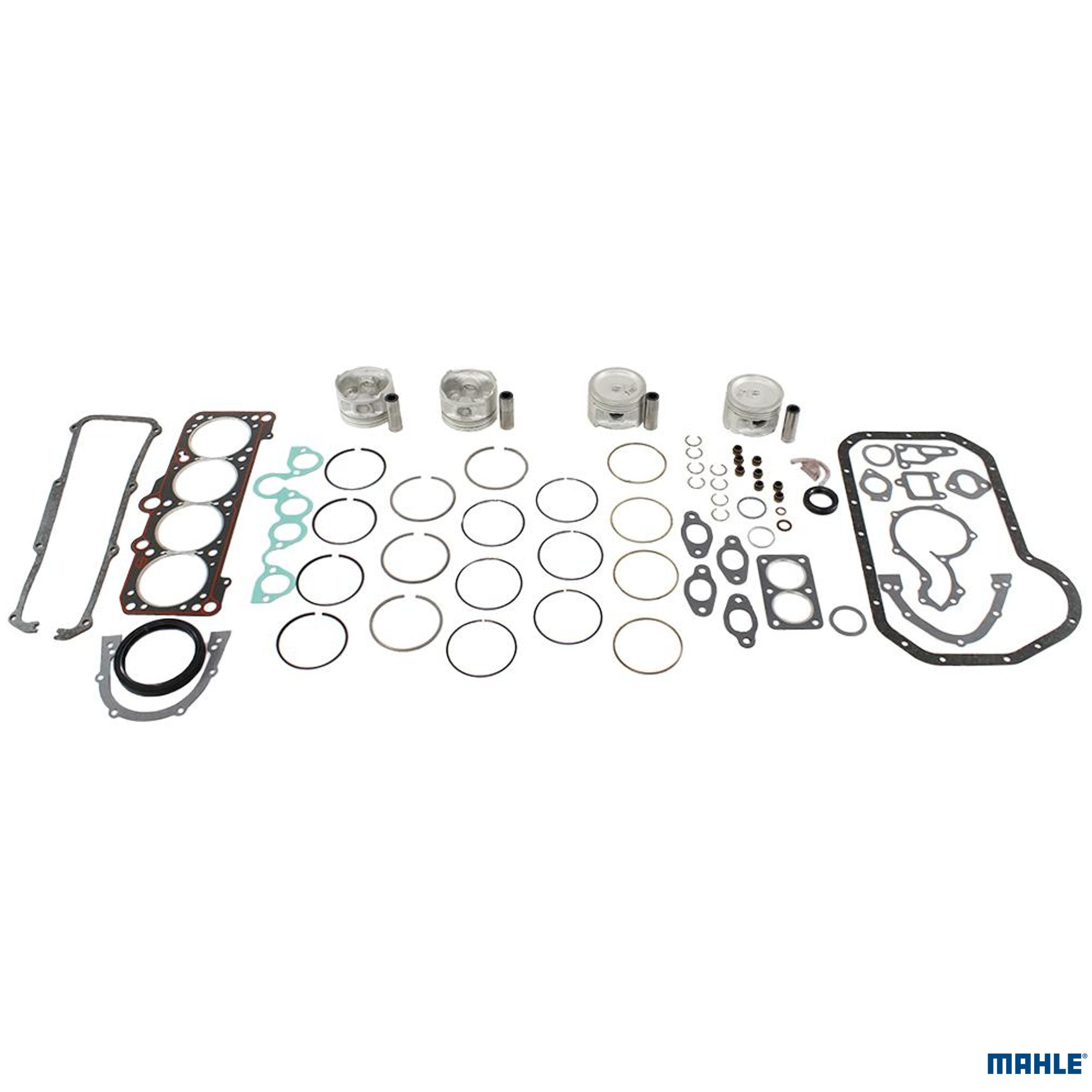 4 Super Kit Para Motor Std - Mahle - K70880 STD