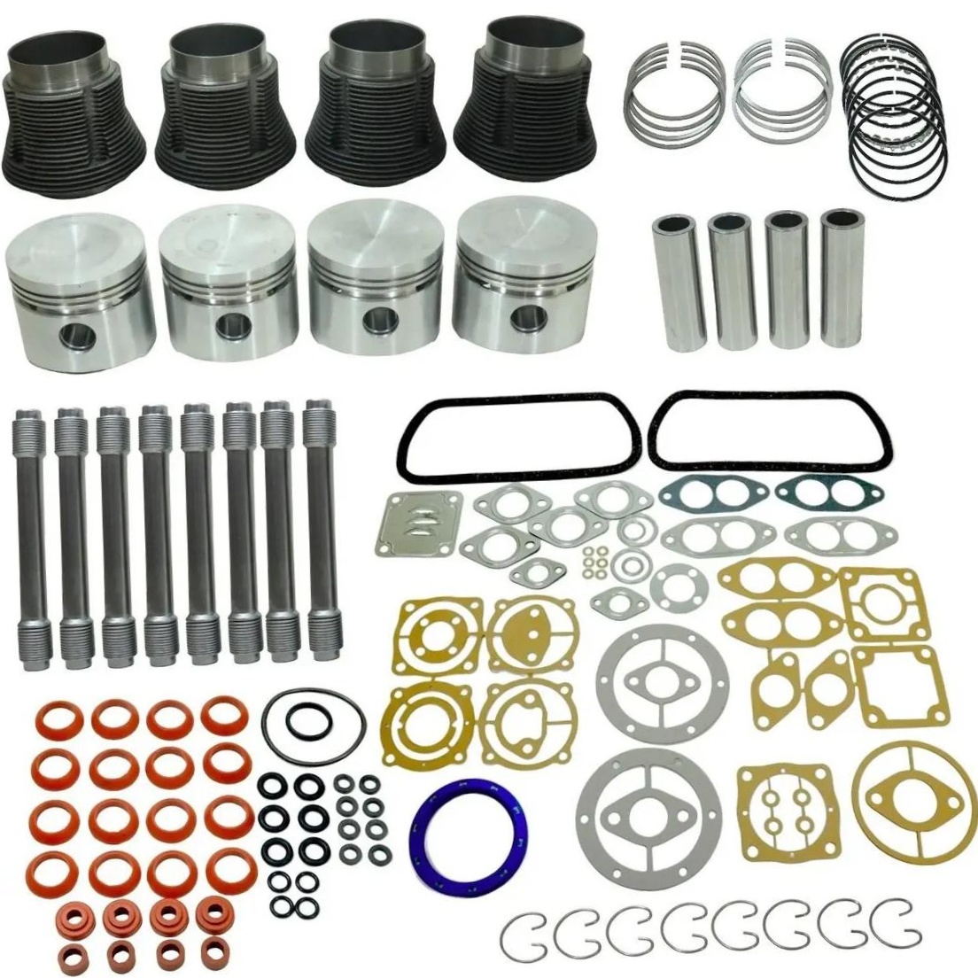 4 Super Kit para Motor STD - Mahle Metal Leve - SUK888 STD