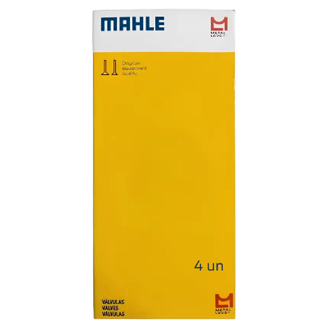 Kit 4 Válvula de Admissão - Mahle Metal Leve - VA0701740/4 STD