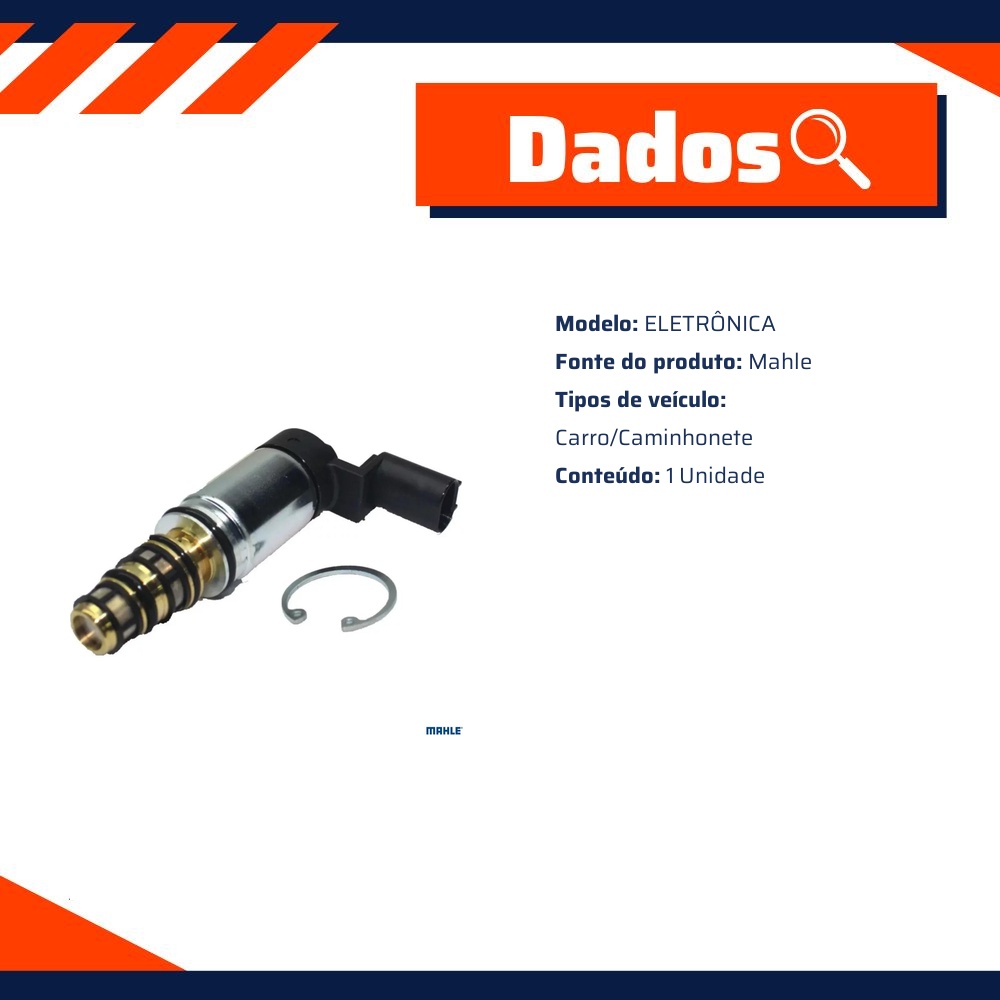 Válvula de Controle Eletrônica Para Compressor de Ar Condicionado - Mahle - ACPX 32 000P