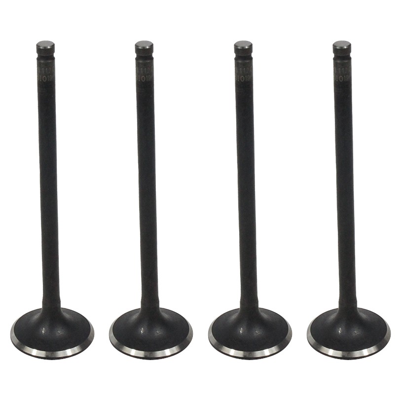 Kit 4 Válvula de Escape para Honda CG 125 e NXR 125 BROS - Mahle Metal Leve - VE0510196 STD