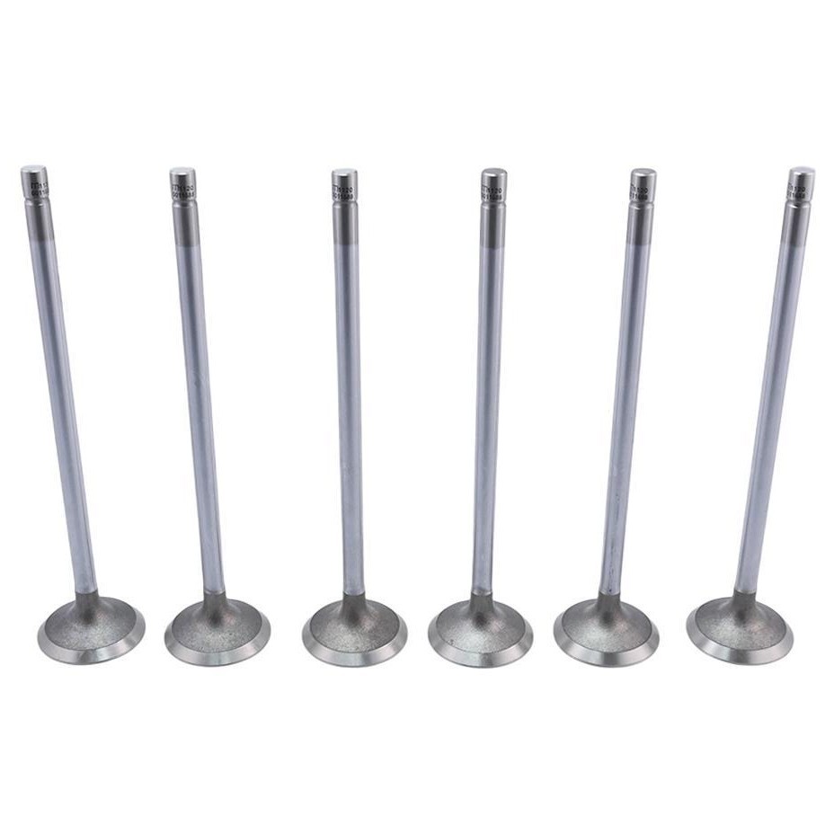 Kit 6 Válvula de Escape para Iveco Cursor 450E-33 T e Eurocargo Cavallino 450-E32 T - Mahle Metal Leve - VE0011688 STD