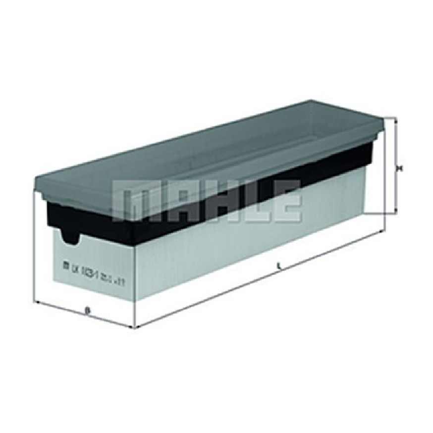 Filtro de Ar para BMW X6 M - Mahle Metal Leve - LX1823/1