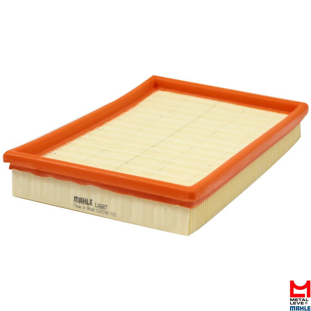 Filtro de Ar do Motor - Mahle Metal Leve - LX687