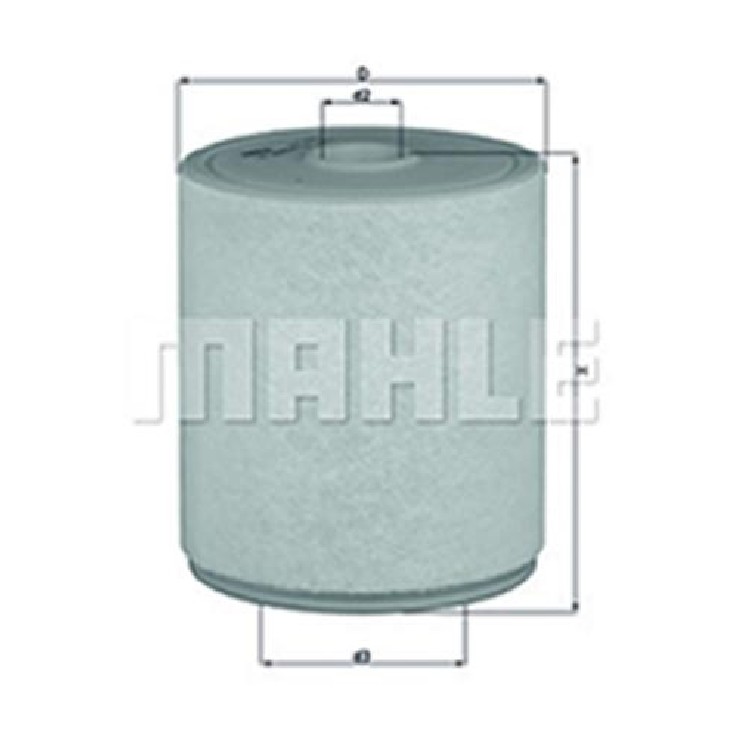 Filtro de Ar do Motor - Mahle Metal Leve - LX2049/4