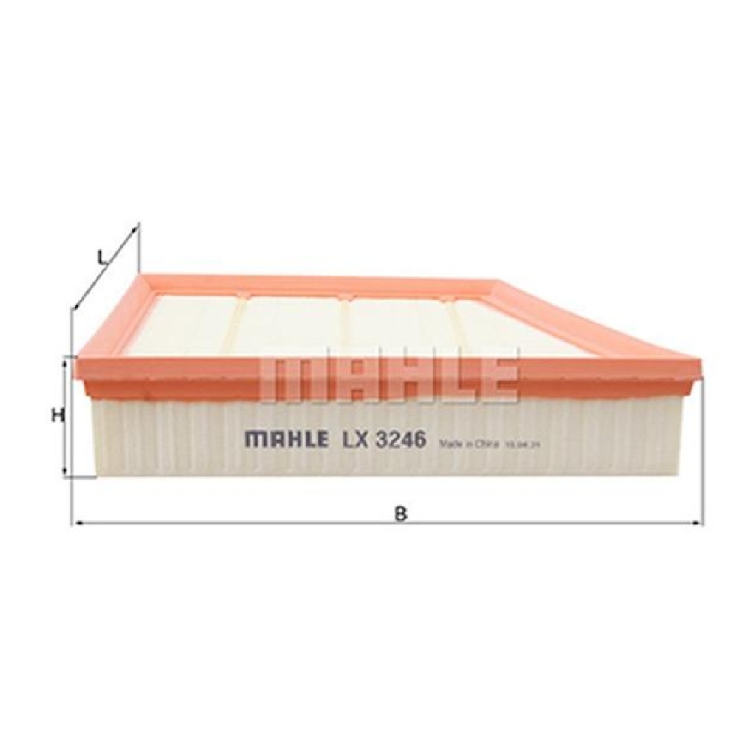 Filtro de Ar do Motor - Mahle Metal Leve - LX3246