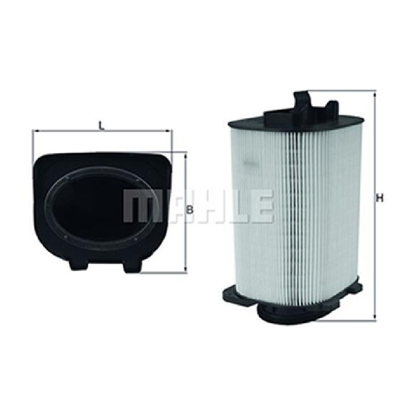 Filtro de Ar para Mercedes-Benz E 250 - Mahle Metal Leve - LX3775