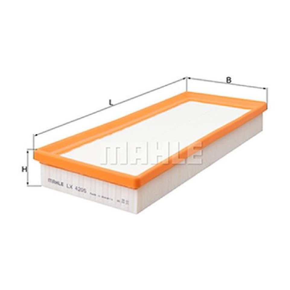 Filtro de Ar do Motor - Mahle Metal Leve - LX4205