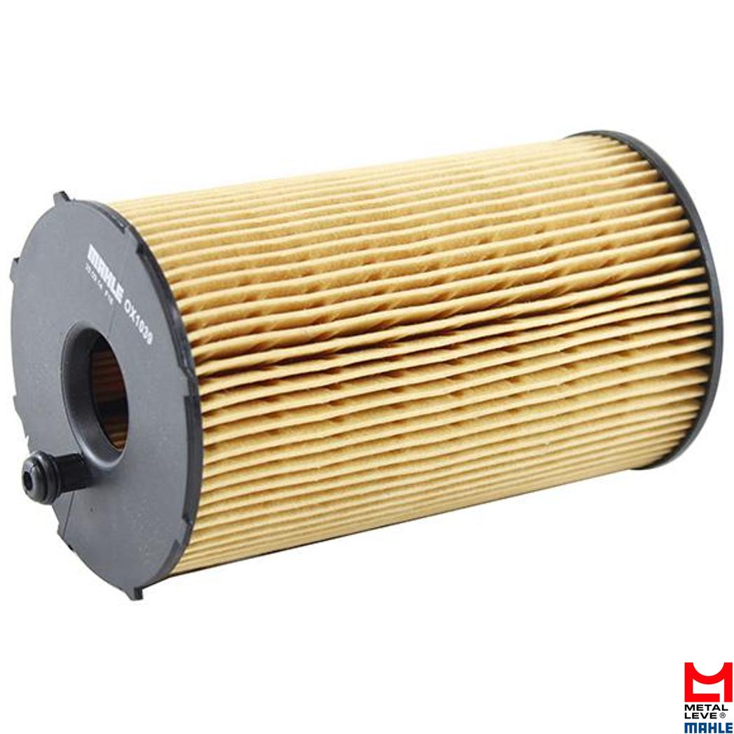 Filtro de Óleo Lubrificante para Land Rover Discovery 3 e Range Rover Sport - Mahle Metal Leve - OX1039D