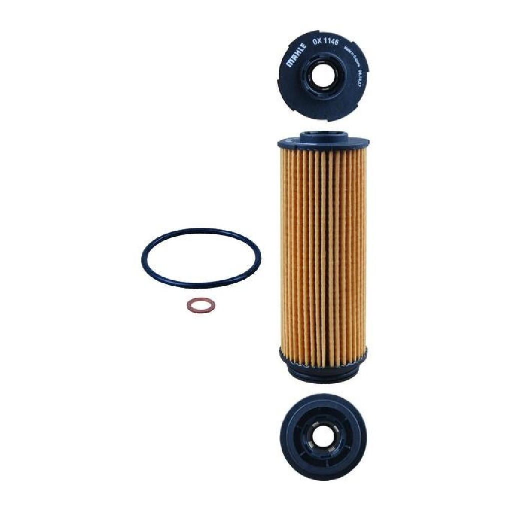 Filtro de Óleo Lubrificante - Mahle Metal Leve - OX1146D