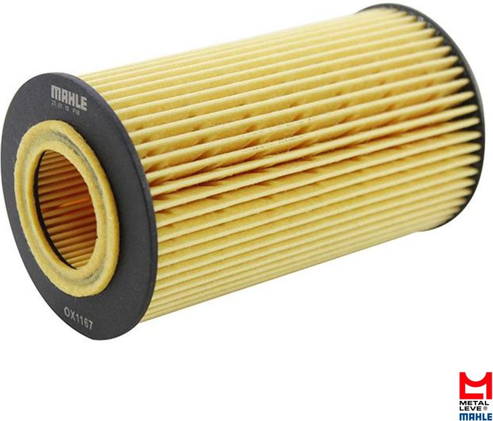 Filtro de Óleo Lubrificante - Mahle Metal Leve - OX1167D