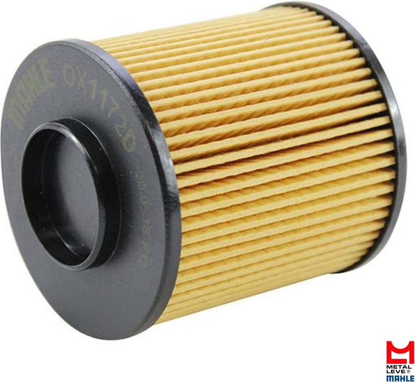 Filtro de Óleo Lubrificante - Mahle Metal Leve - OX1172D