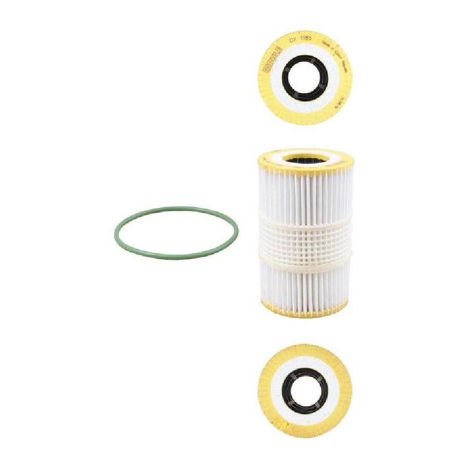 Filtro de Óleo Lubrificante para Audi Q7 - Mahle Metal Leve - OX1185D