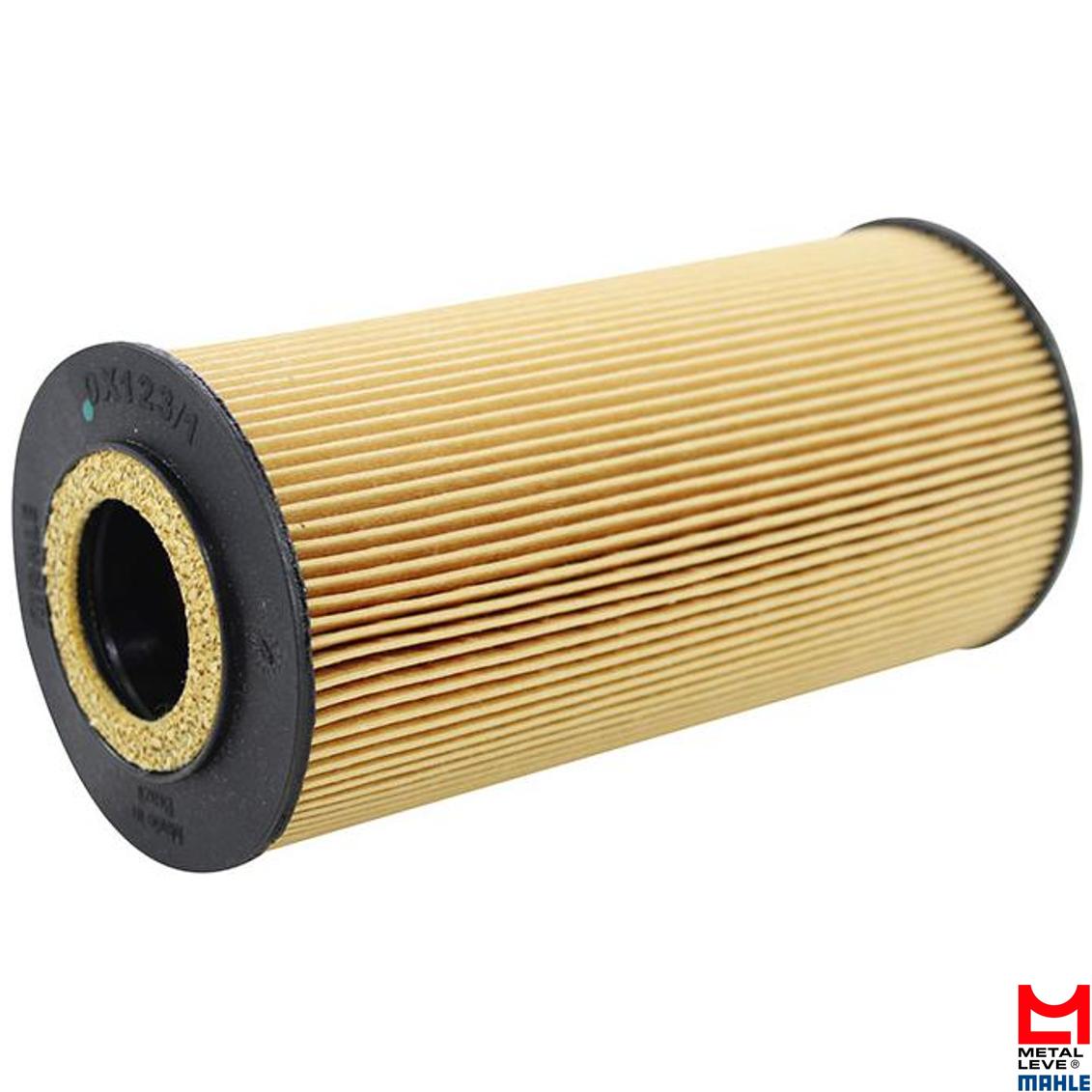 Filtro de Óleo Lubrificante - Mahle Metal Leve - OX123/1D