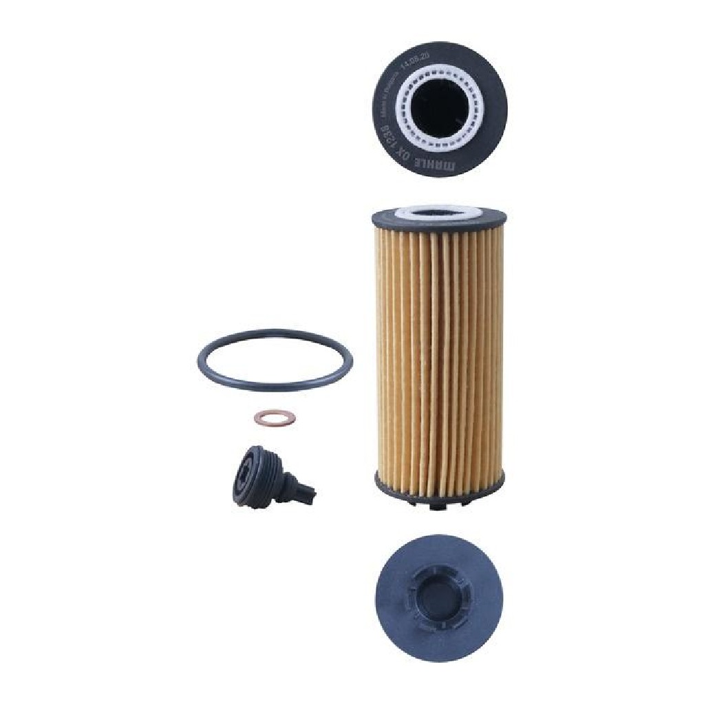 Filtro de Óleo Lubrificante - Mahle Metal Leve - OX1238D