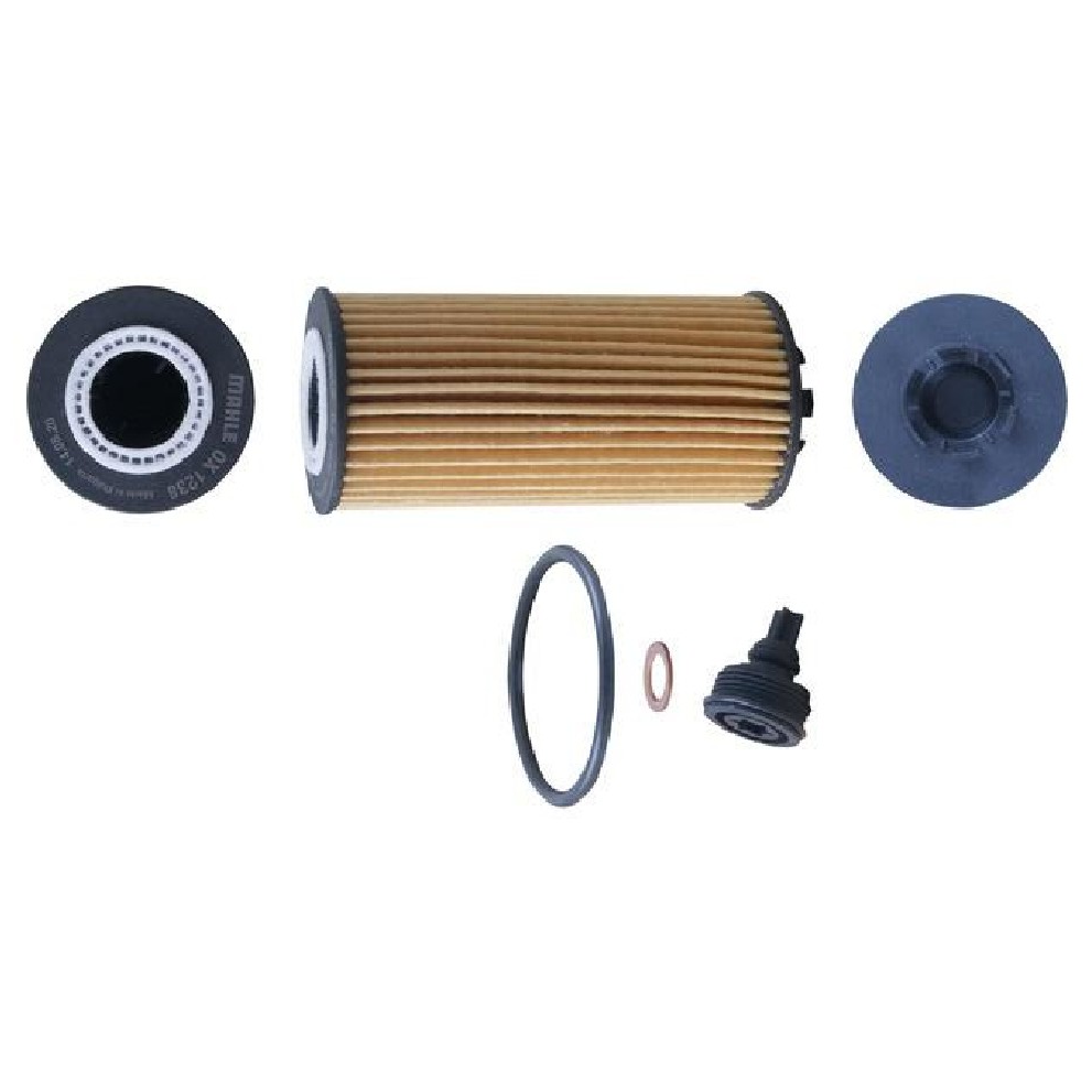 Filtro de Óleo Lubrificante - Mahle Metal Leve - OX1238D