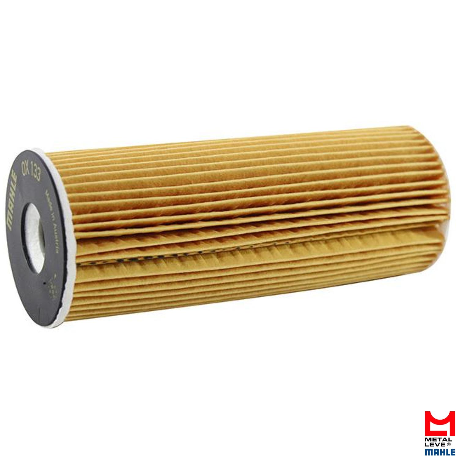 Filtro de Óleo Lubrificante - Mahle Metal Leve - OX133D