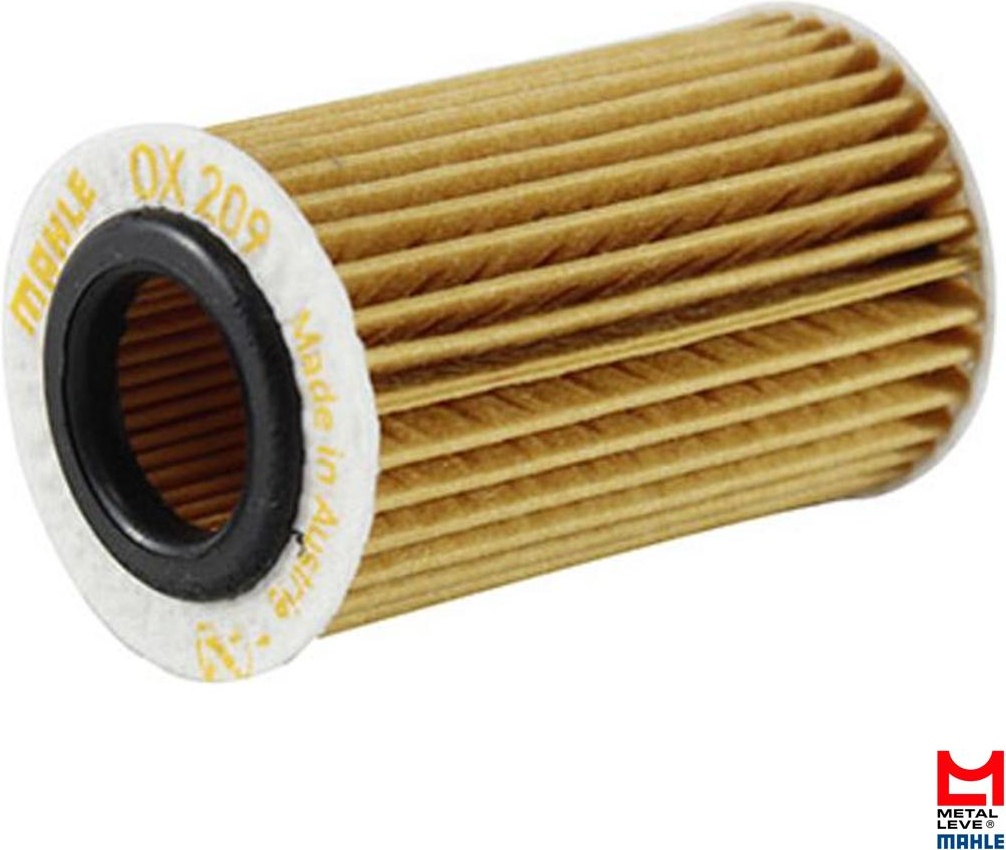 Filtro de Óleo Lubrificante - Mahle Metal Leve - OX209D