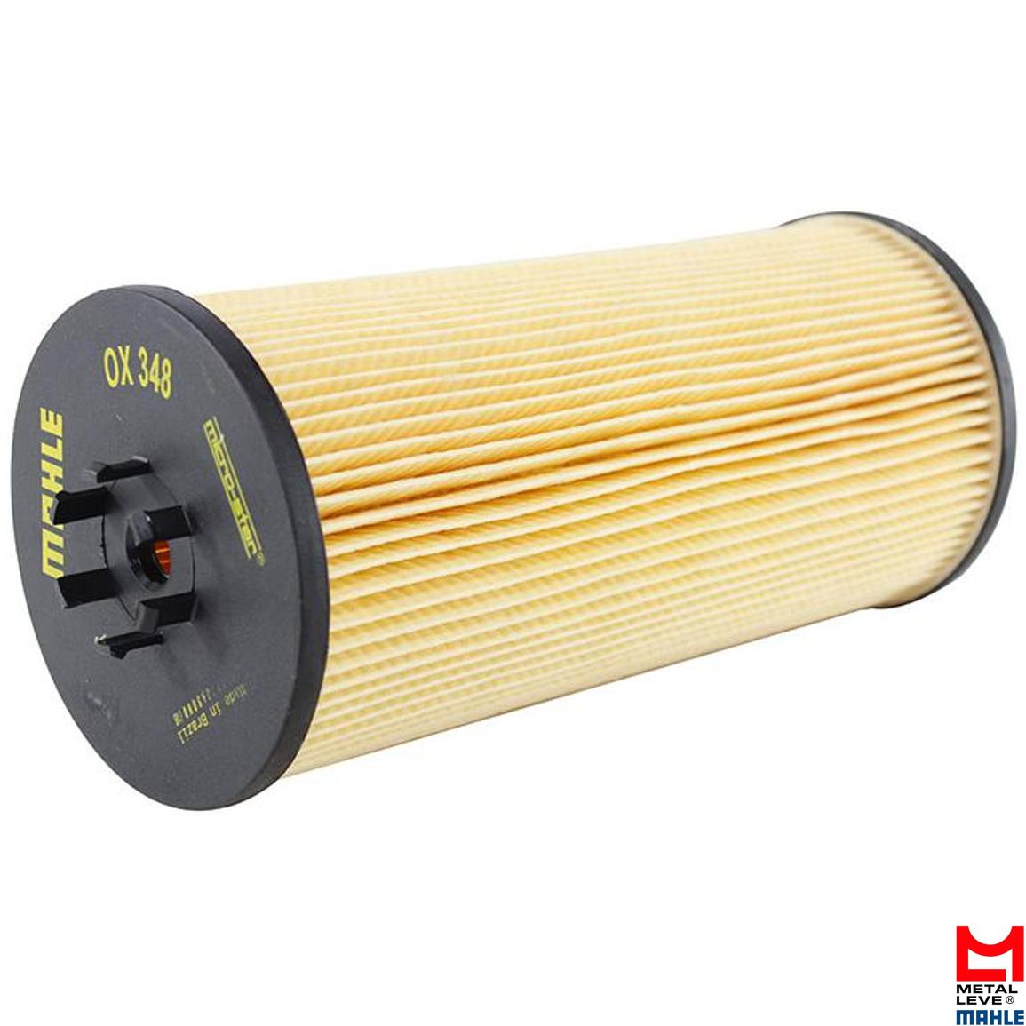 Filtro de Óleo Lubrificante - Mahle Metal Leve - OX348D