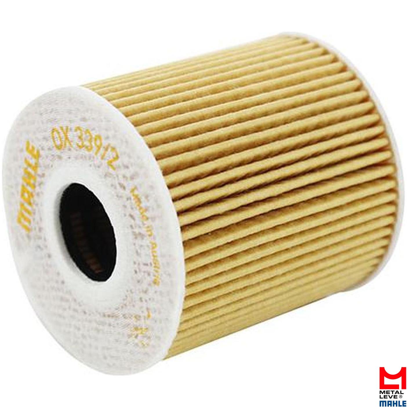Filtro de Óleo Lubrificante - Mahle Metal Leve - OX339/2D