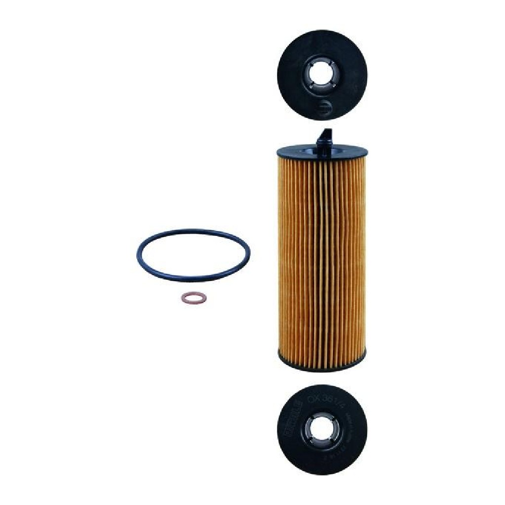 Filtro de Óleo Lubrificante para BMW X5 - Mahle Metal Leve - OX361/4D