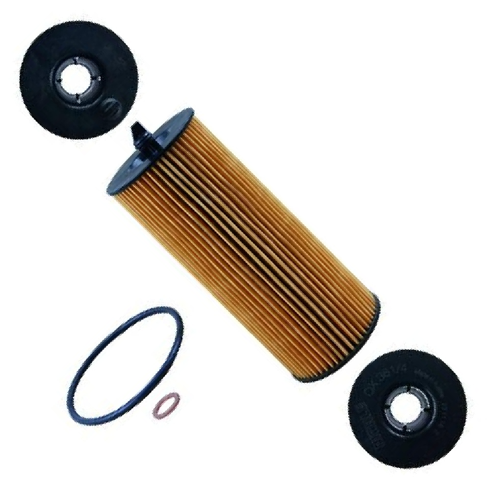 Filtro de Óleo Lubrificante para BMW X5 - Mahle Metal Leve - OX361/4D