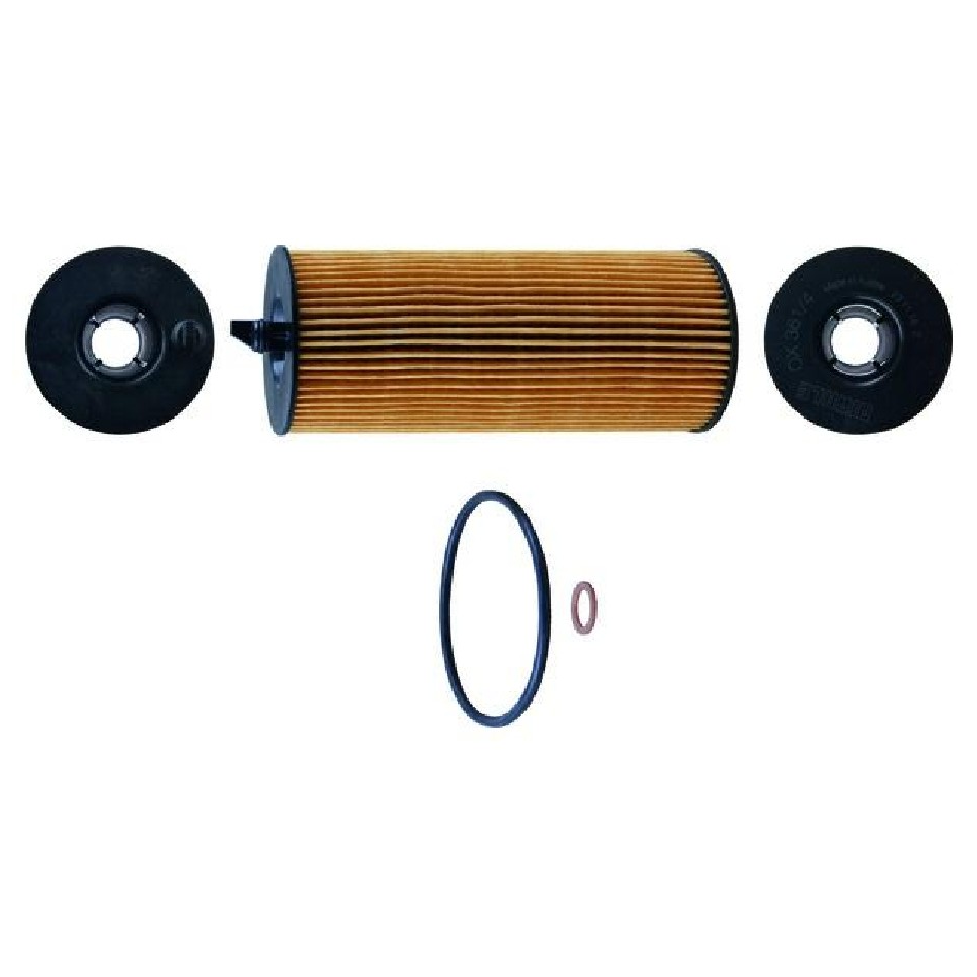 Filtro de Óleo Lubrificante para BMW X5 - Mahle Metal Leve - OX361/4D
