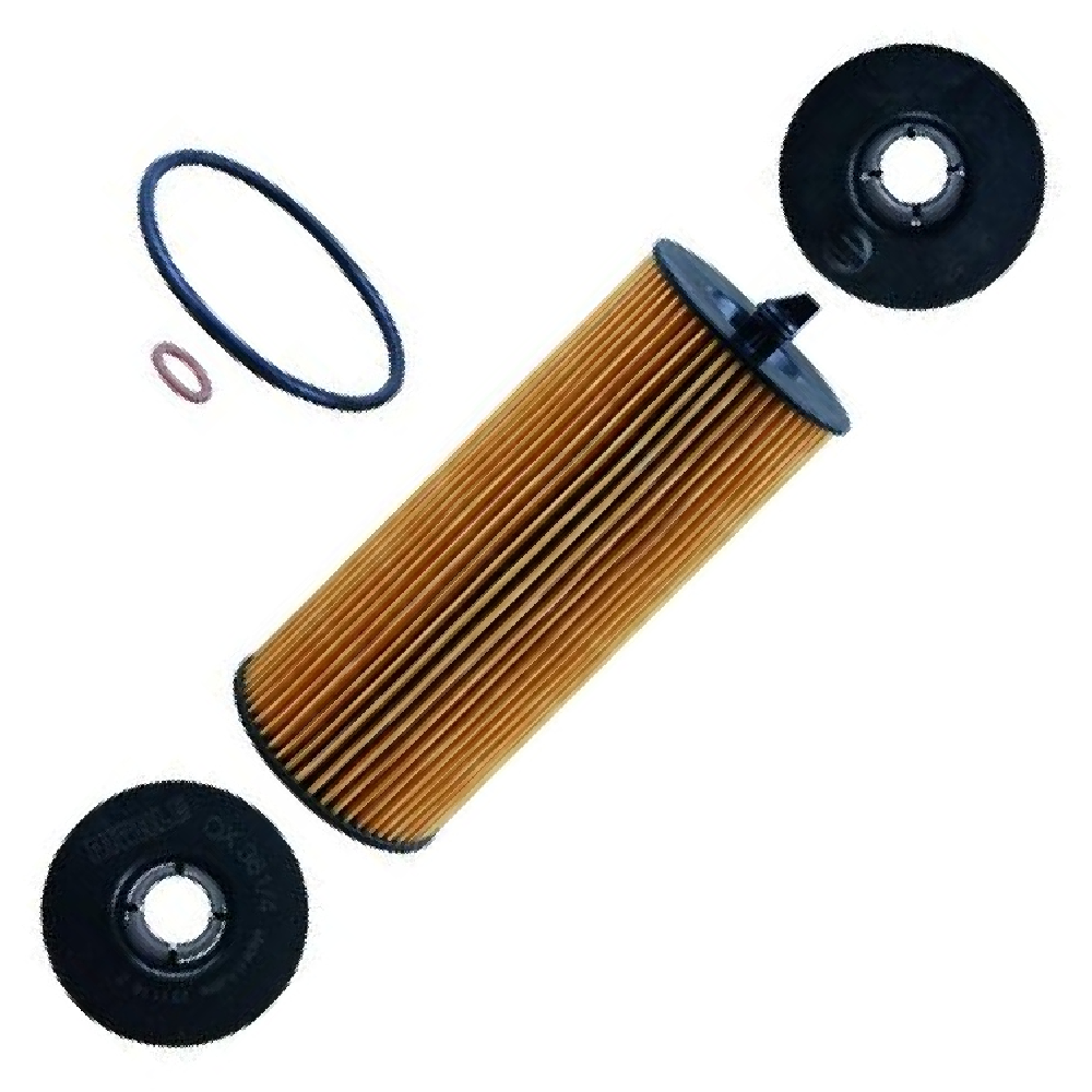 Filtro de Óleo Lubrificante para BMW X5 - Mahle Metal Leve - OX361/4D