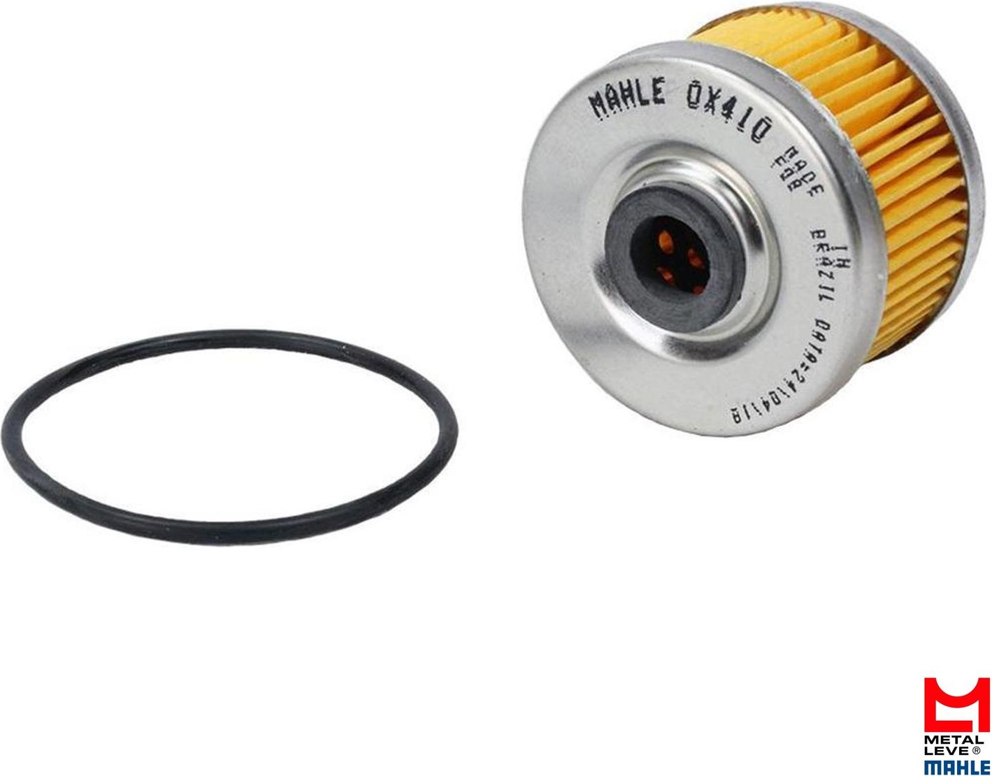 Filtro de Óleo Lubrificante - Mahle Metal Leve - OX410/D